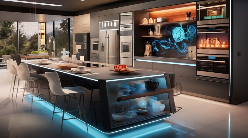 آینده آشپزخانه: چگونه IoT در حال متحول کردن وسایل آشپزخانه است.